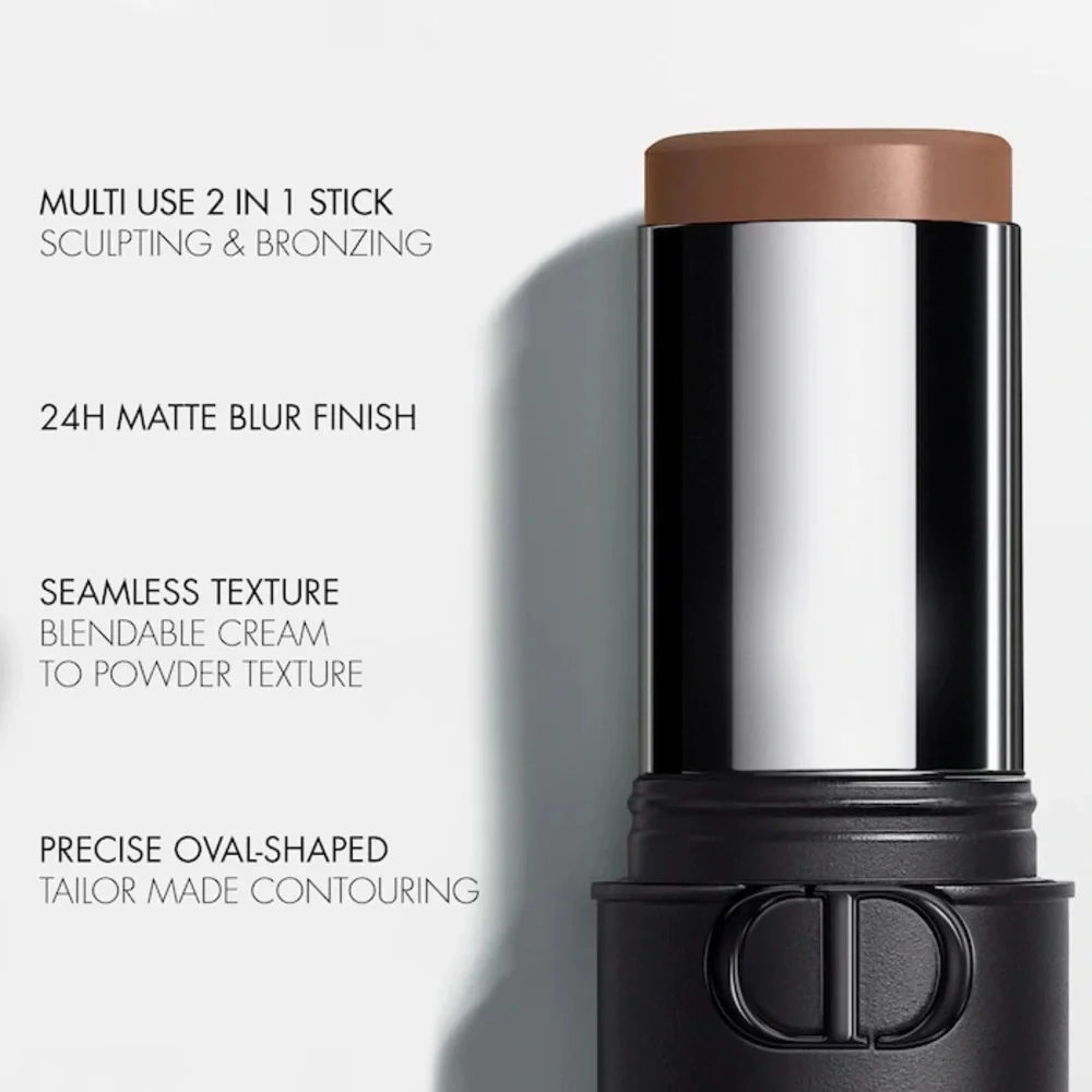 DIOR Forever Skin Contour Stick Sculpting Bronzing Face Stick 01 Light